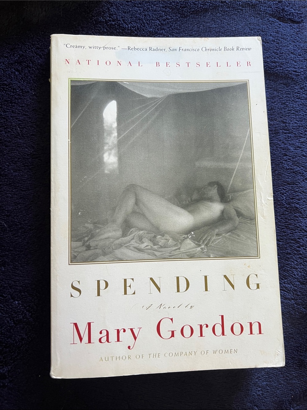 Mary Gordon • Spending • White Cover (Book) •